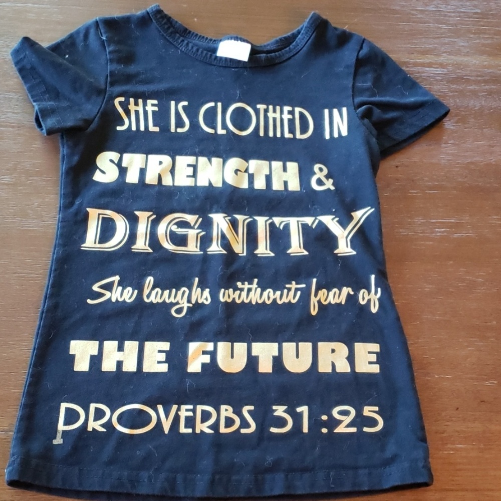 Tdazzle shirt size 6